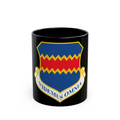 55th Wing (U.S. Air Force) Black Coffee Mug-11oz-Go Mug Yourself