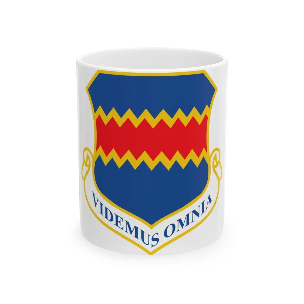 55th Wing (U.S. Air Force) White Coffee Mug-11oz-Go Mug Yourself