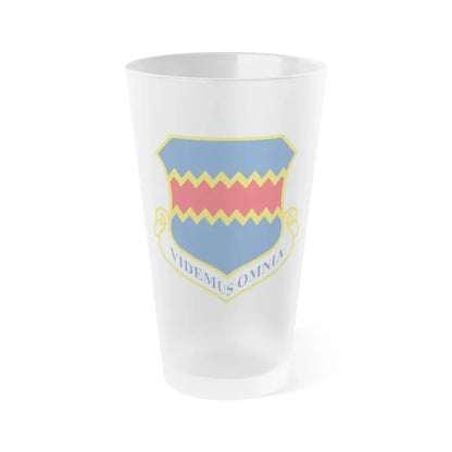 55th Wing (U.S. Air Force) Frosted Pint Glass 16oz 16oz Frosted - Go Mug Yourself