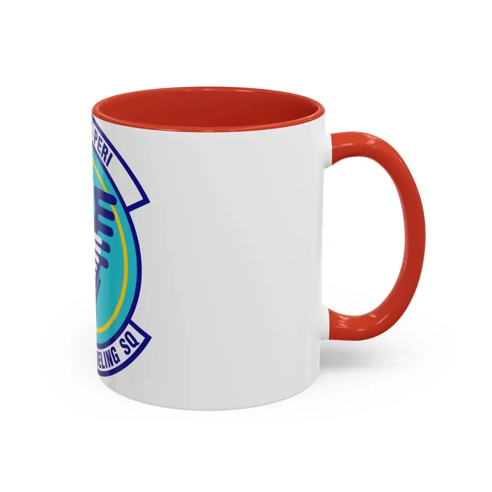 56 Air Refueling Sq AETC (U.S. Air Force) Accent Coffee Mug - Go Mug Yourself