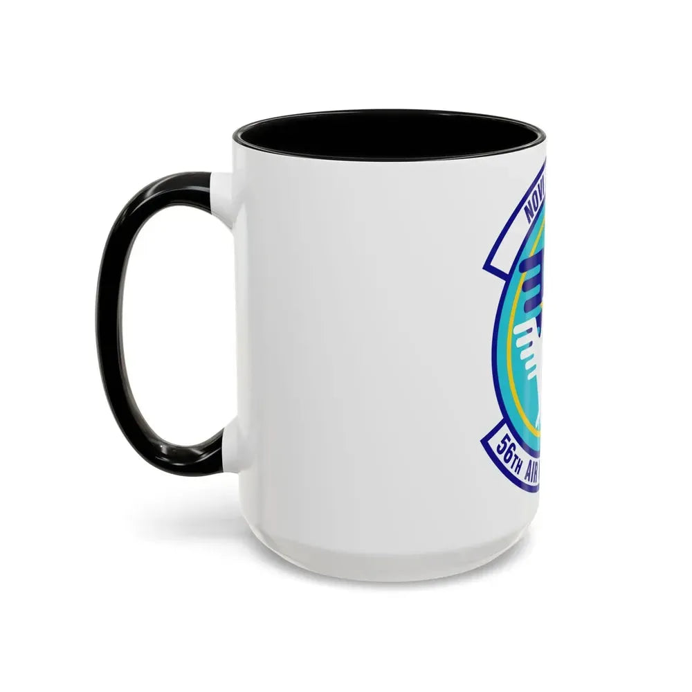 56 Air Refueling Sq AETC (U.S. Air Force) Accent Coffee Mug - Go Mug Yourself