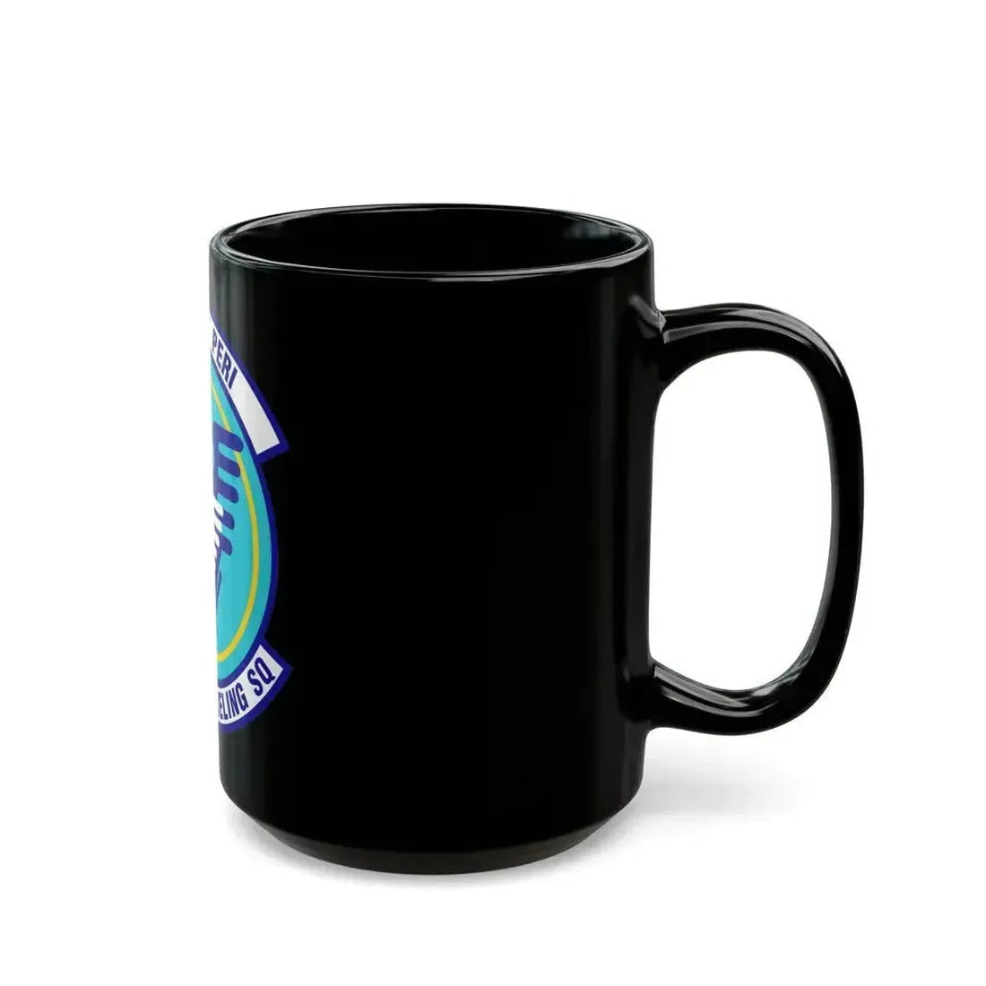 56 Air Refueling Sq AETC (U.S. Air Force) Black Coffee Mug - Go Mug Yourself