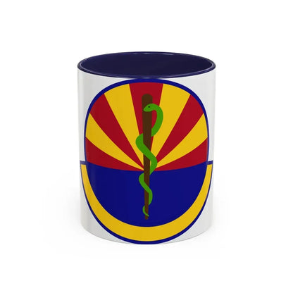 56 Healthcare Operations Squadron AETC (U.S. Air Force) Accent Coffee Mug 11oz Navy - Go Mug Yourself