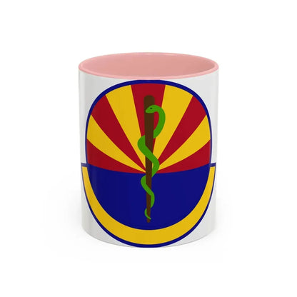 56 Healthcare Operations Squadron AETC (U.S. Air Force) Accent Coffee Mug 11oz Pink - Go Mug Yourself