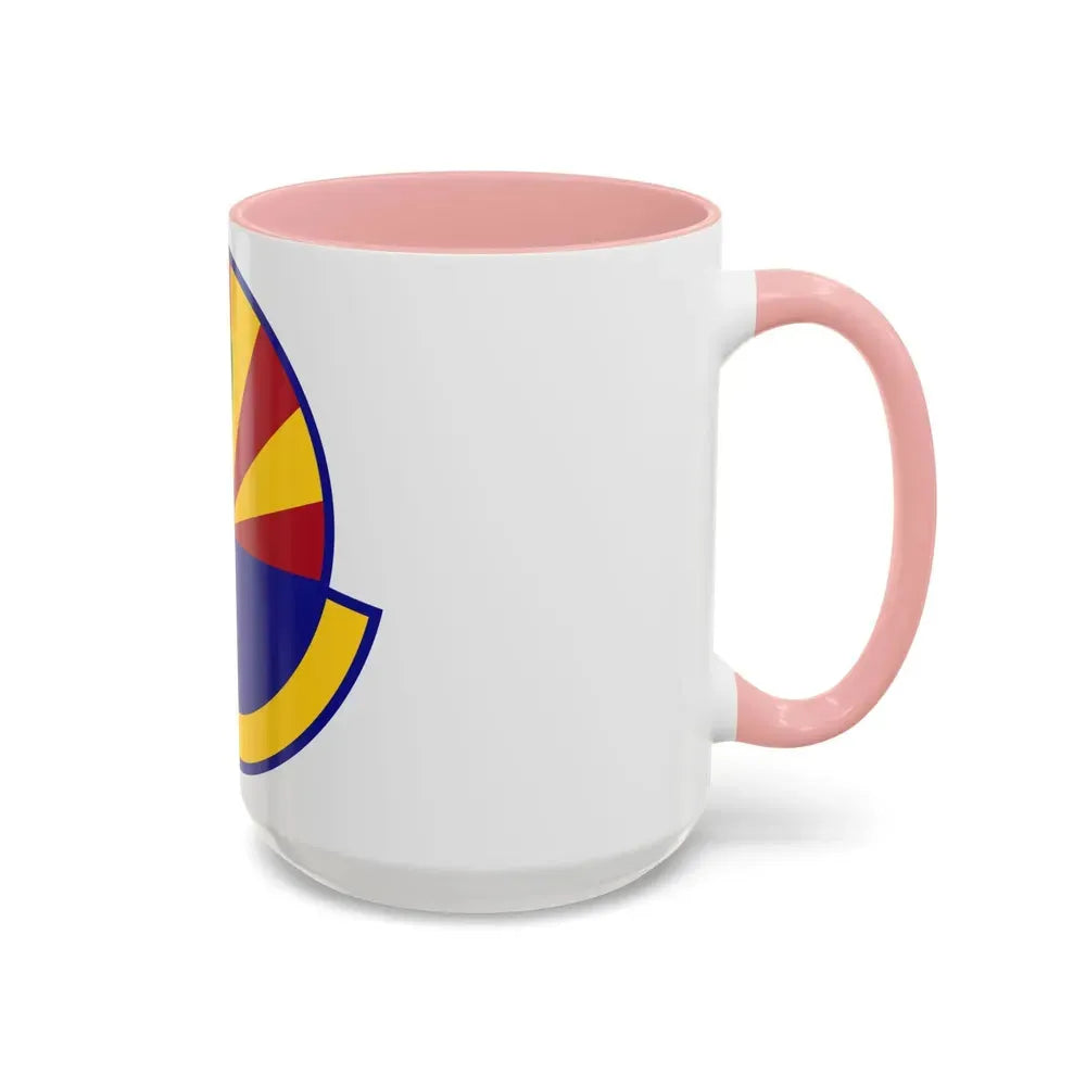 56 Healthcare Operations Squadron AETC (U.S. Air Force) Accent Coffee Mug - Go Mug Yourself