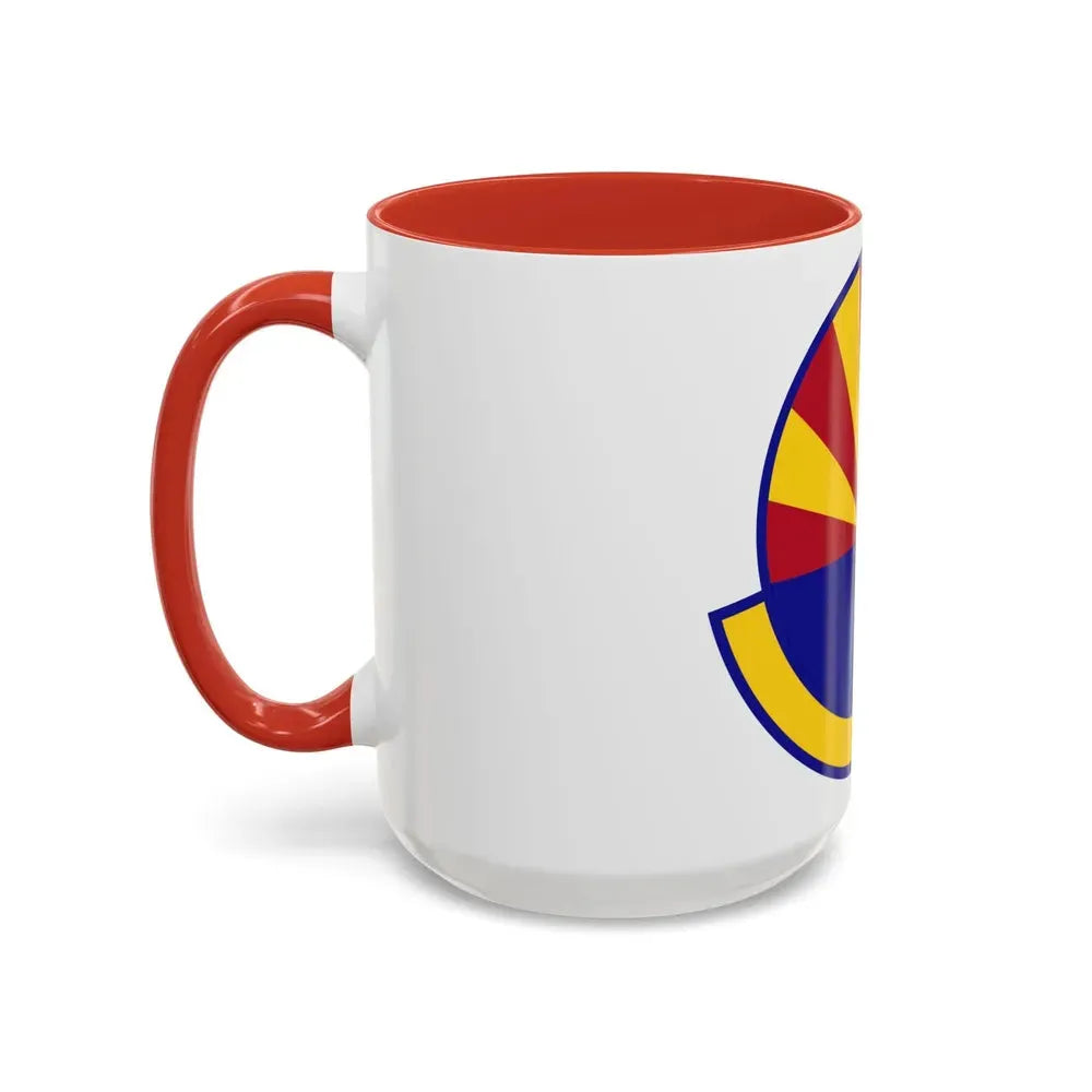 56 Healthcare Operations Squadron AETC (U.S. Air Force) Accent Coffee Mug - Go Mug Yourself