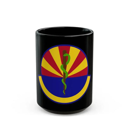 56 Healthcare Operations Squadron AETC (U.S. Air Force) Black Coffee Mug 15oz - Go Mug Yourself