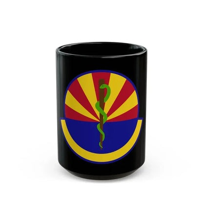 56 Healthcare Operations Squadron AETC (U.S. Air Force) Black Coffee Mug 15oz - Go Mug Yourself