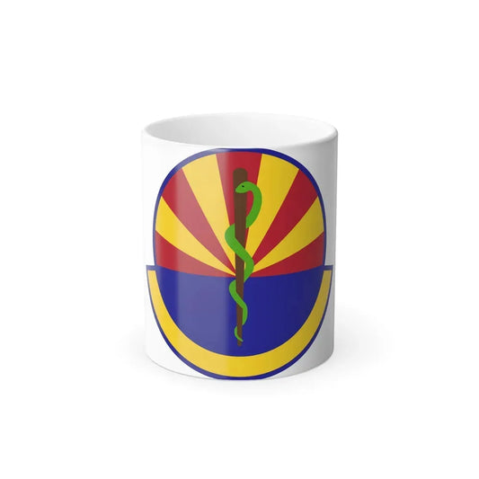 56 Healthcare Operations Squadron AETC (U.S. Air Force) Color Changing Coffee Mug 11oz - Go Mug Yourself