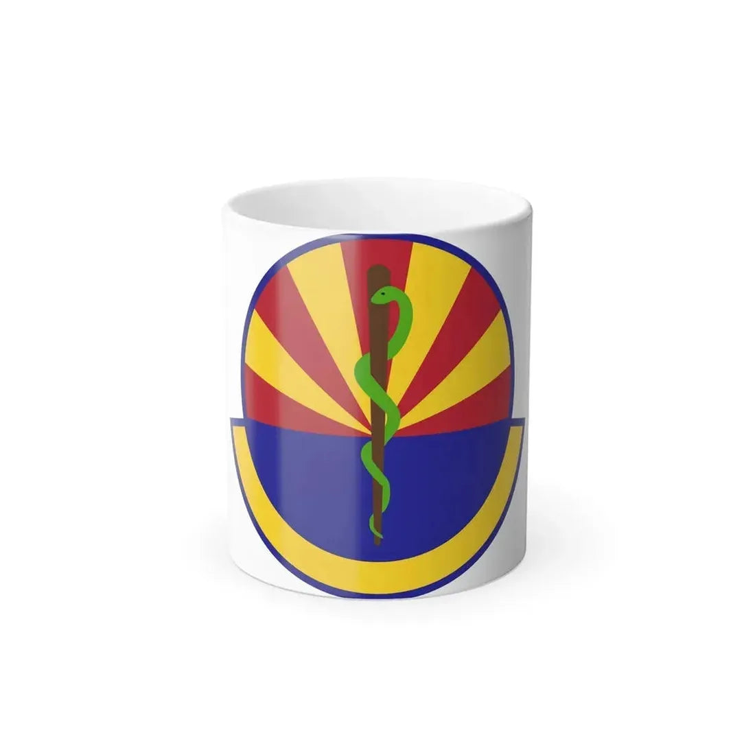 56 Healthcare Operations Squadron AETC (U.S. Air Force) Color Changing Coffee Mug 11oz - Go Mug Yourself