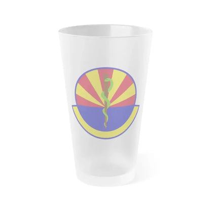 56 Healthcare Operations Squadron AETC (U.S. Air Force) Frosted Pint Glass 16oz 16oz Frosted - Go Mug Yourself