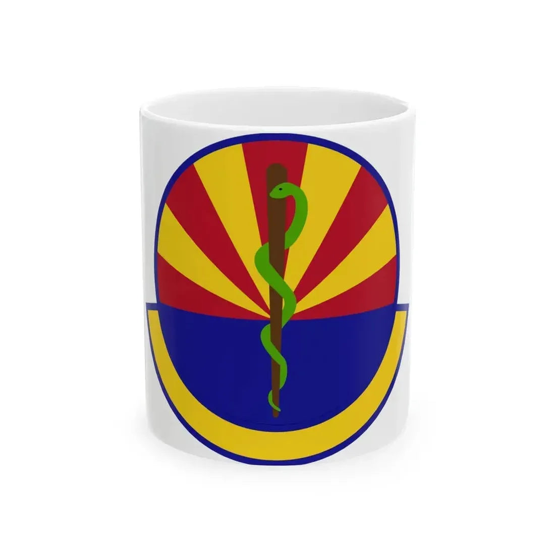 56 Healthcare Operations Squadron AETC (U.S. Air Force) White Coffee Mug 11oz - Go Mug Yourself