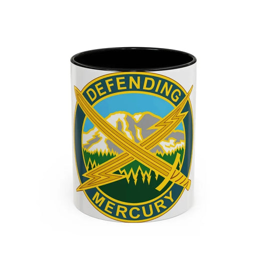 56 Information Operations Group (U.S. Army) Accent Coffee Mug 11oz Black - Go Mug Yourself