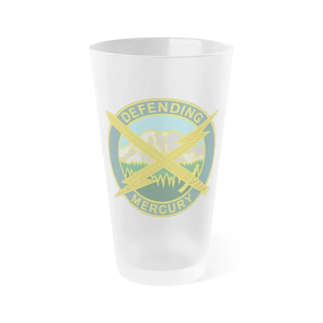 56 Information Operations Group (U.S. Army) Frosted Pint Glass 16oz Default Title - Go Mug Yourself