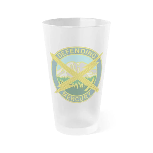 56 Information Operations Group (U.S. Army) Frosted Pint Glass 16oz Default Title - Go Mug Yourself