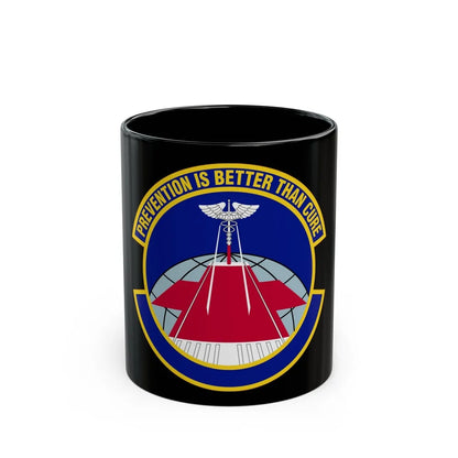 56 Operational Medical Readiness Squadron AETC (U.S. Air Force) Black Coffee Mug-11oz-Go Mug Yourself