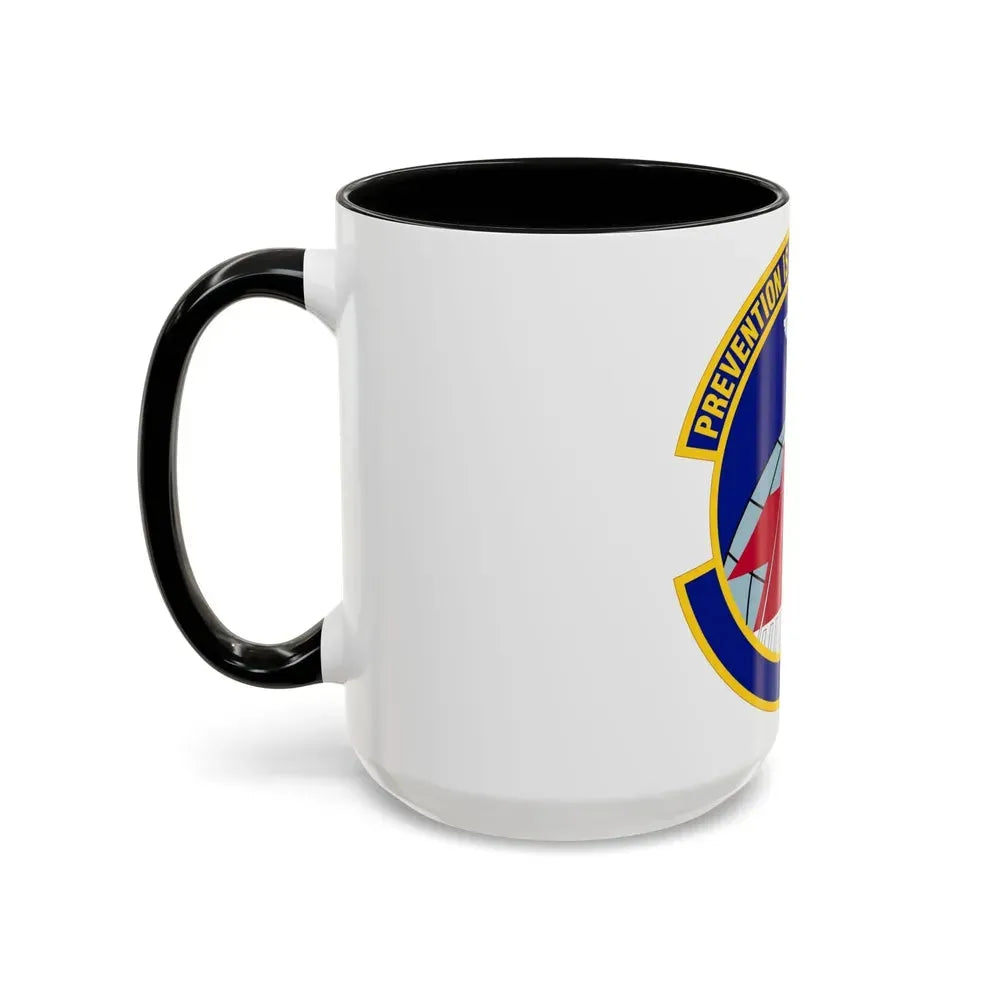 56 Operational Medical Readiness Squadron AETC (U.S. Air Force) Accent Coffee Mug - Go Mug Yourself