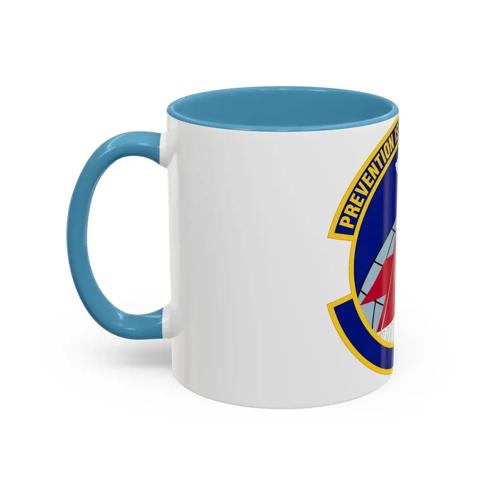 56 Operational Medical Readiness Squadron AETC (U.S. Air Force) Accent Coffee Mug - Go Mug Yourself