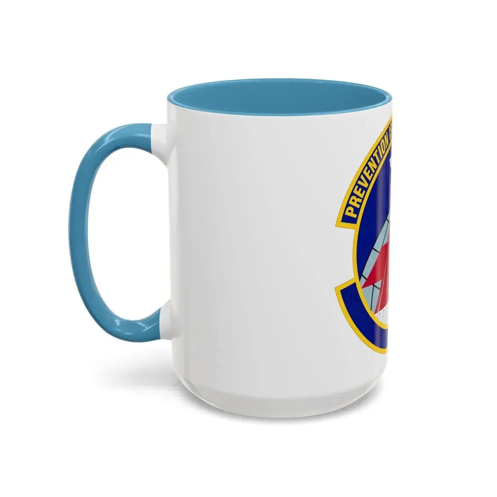 56 Operational Medical Readiness Squadron AETC (U.S. Air Force) Accent Coffee Mug - Go Mug Yourself