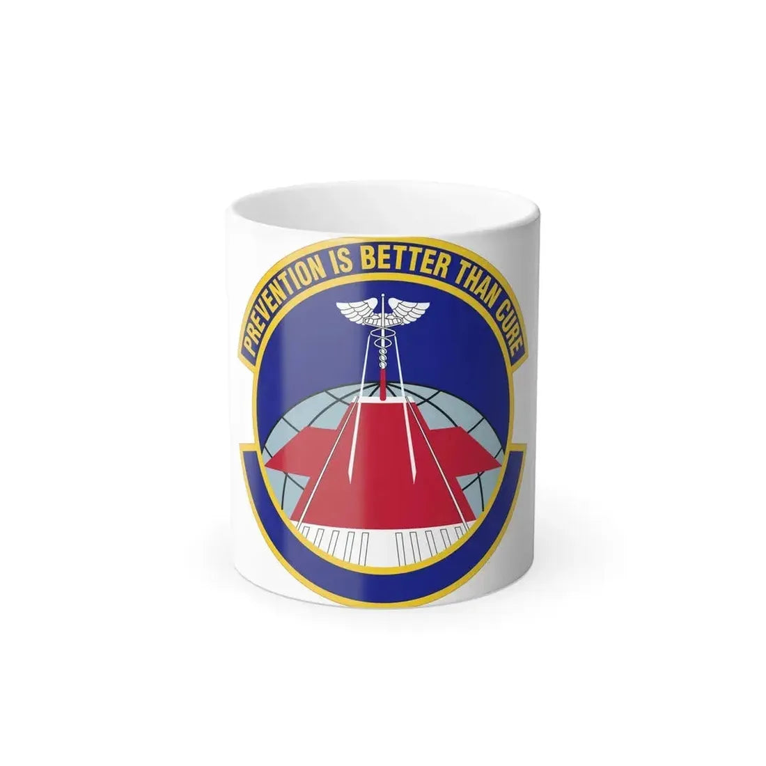 56 Operational Medical Readiness Squadron AETC (U.S. Air Force) Color Changing Coffee Mug 11oz - Go Mug Yourself