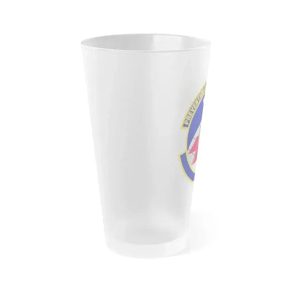 56 Operational Medical Readiness Squadron AETC (U.S. Air Force) Frosted Pint Glass 16oz - Go Mug Yourself