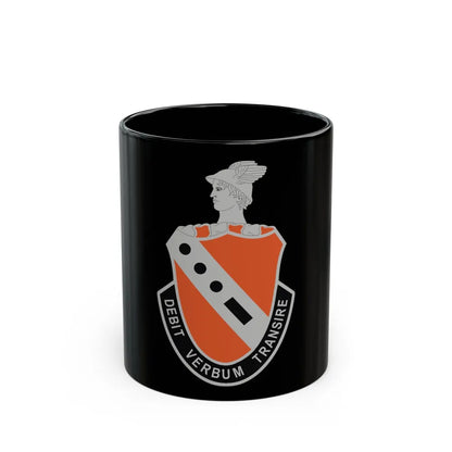 56 Signal Battalion (U.S. Army) Black Coffee Mug-11oz-Go Mug Yourself