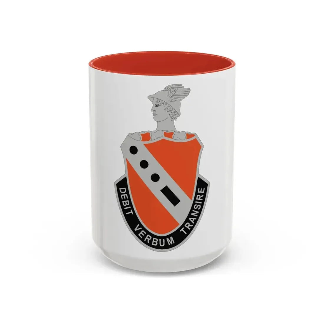 56 Signal Battalion (U.S. Army) Accent Coffee Mug 15oz Red - Go Mug Yourself