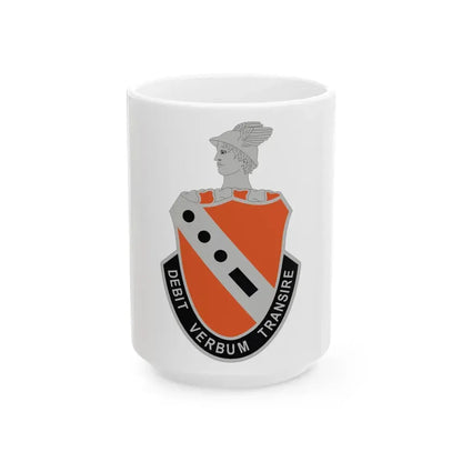 56 Signal Battalion (U.S. Army) White Coffee Mug 15oz - Go Mug Yourself