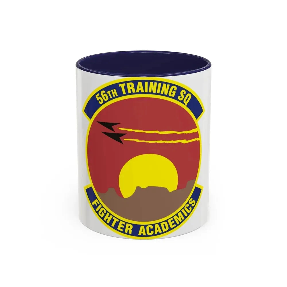 56 Training Squadron AETC (U.S. Air Force) Accent Coffee Mug 11oz Navy - Go Mug Yourself