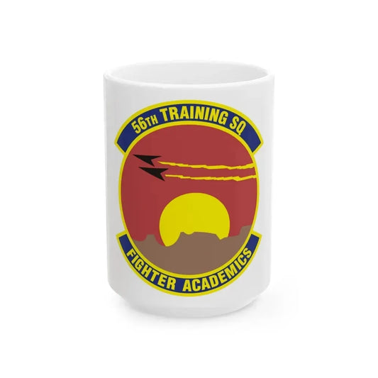 56 Training Squadron AETC (U.S. Air Force) White Coffee Mug 15oz - Go Mug Yourself