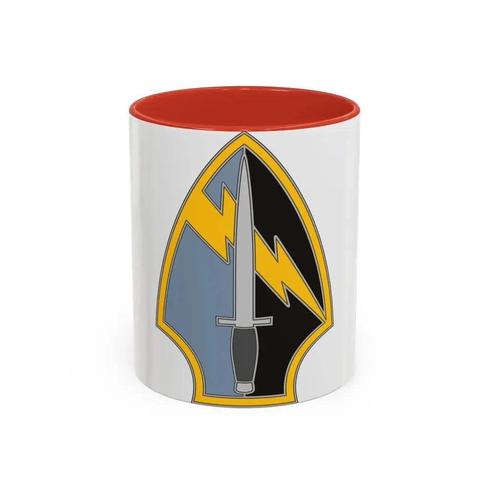 560 Battlefield Surveillance Brigade 2 (U.S. Army) Accent Coffee Mug 11oz Red - Go Mug Yourself