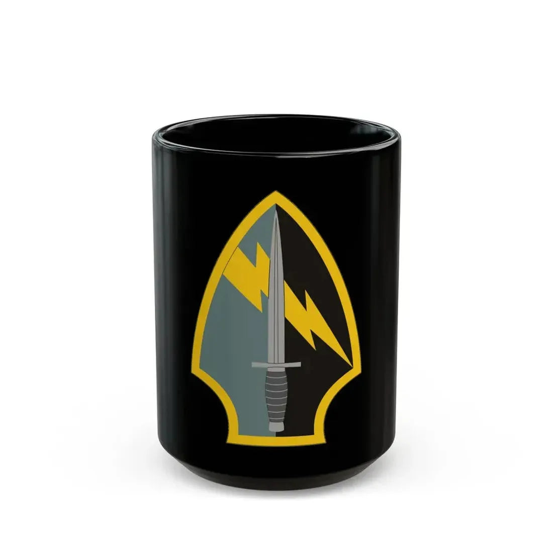 560 Battlefield Surveillance Brigade (U.S. Army) Black Coffee Mug - Go Mug Yourself