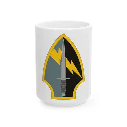 560 Battlefield Surveillance Brigade (U.S. Army) White Coffee Mug 15oz - Go Mug Yourself