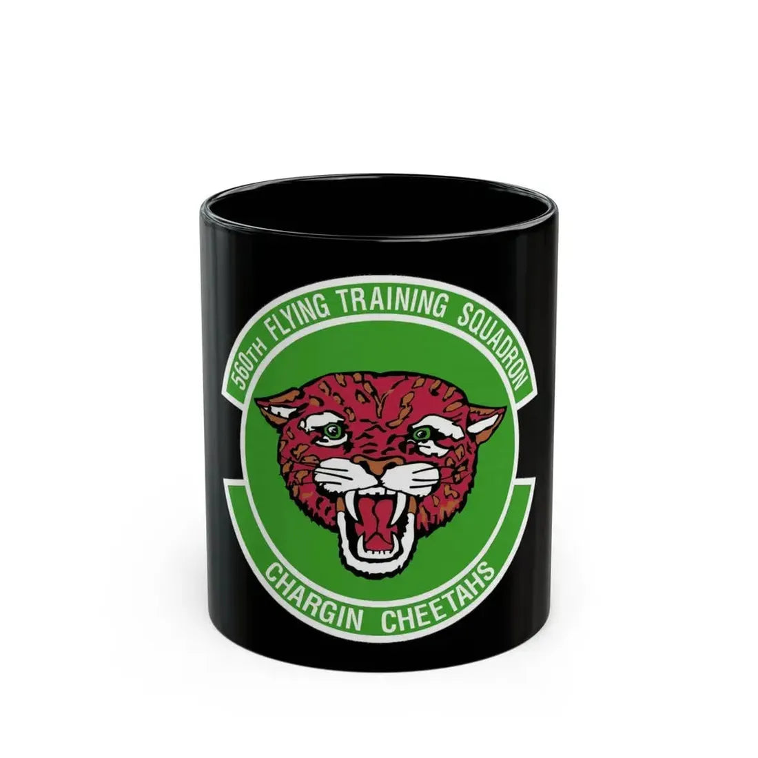 560 Flying Training Squadron AETC (U.S. Air Force) Black Coffee Mug - Go Mug Yourself