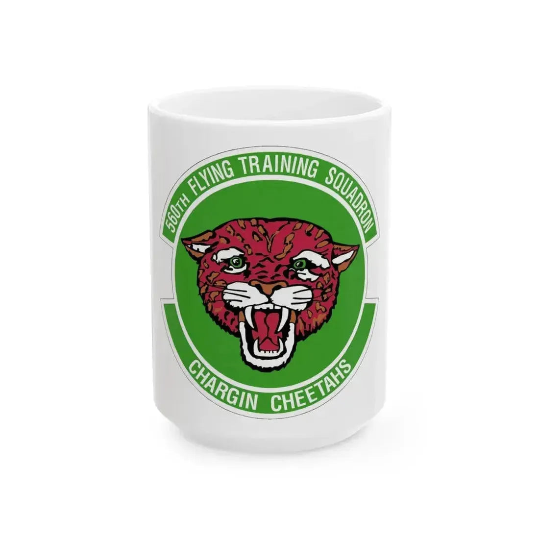 560 Flying Training Squadron AETC (U.S. Air Force) White Coffee Mug 15oz - Go Mug Yourself