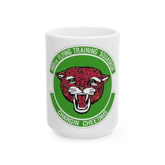 560 Flying Training Squadron AETC (U.S. Air Force) White Coffee Mug 15oz - Go Mug Yourself