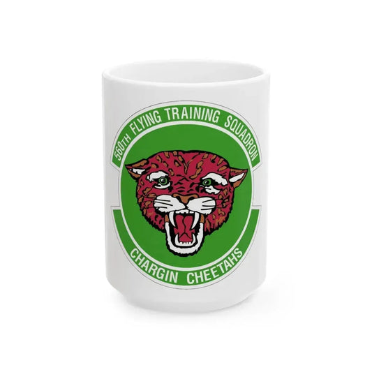 560 Flying Training Squadron AETC (U.S. Air Force) White Coffee Mug 15oz - Go Mug Yourself