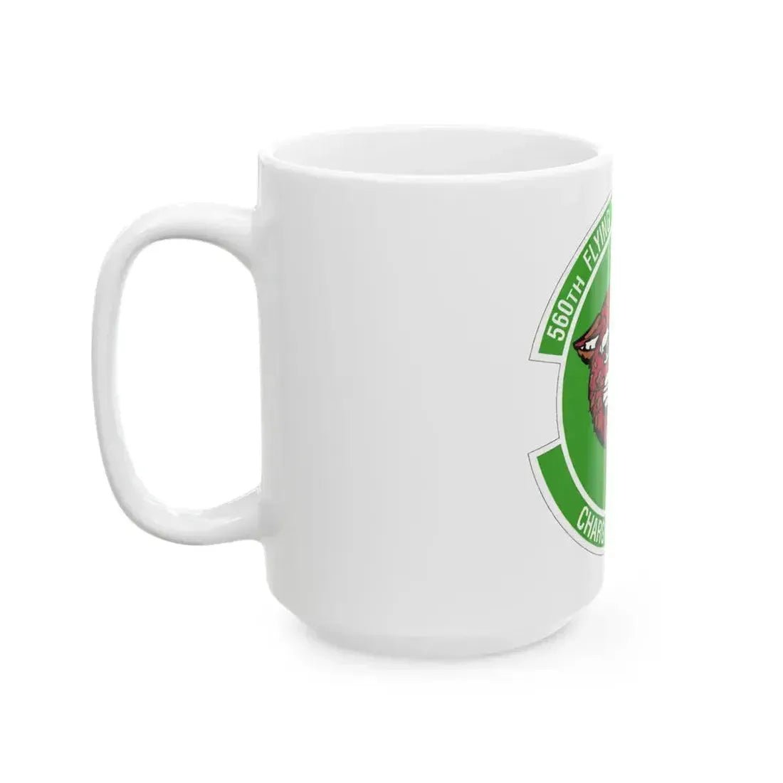 560 Flying Training Squadron AETC (U.S. Air Force) White Coffee Mug - Go Mug Yourself