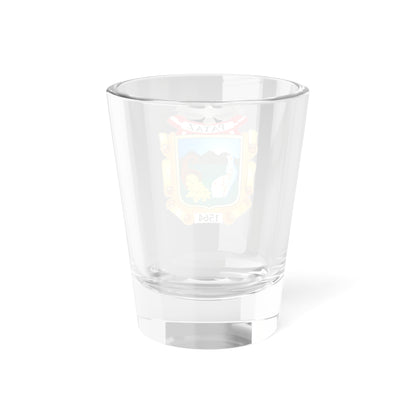 Escudo de Pataz (Peru) (Coat of Arms) Shot Glass 1.5oz