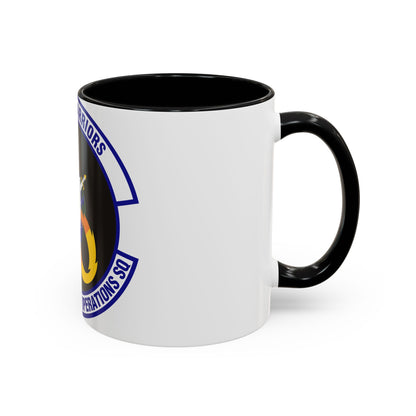 90th Information Operations Squadron (U.S. Air Force) Accent Coffee Mug