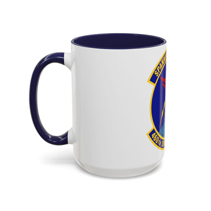 460th Space Communications Squadron (U.S. Air Force) Accent Coffee Mug