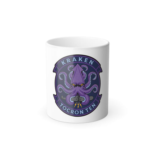 TOCRON TEN KRAKEN (U.S. Navy) Color Changing Mug 11oz