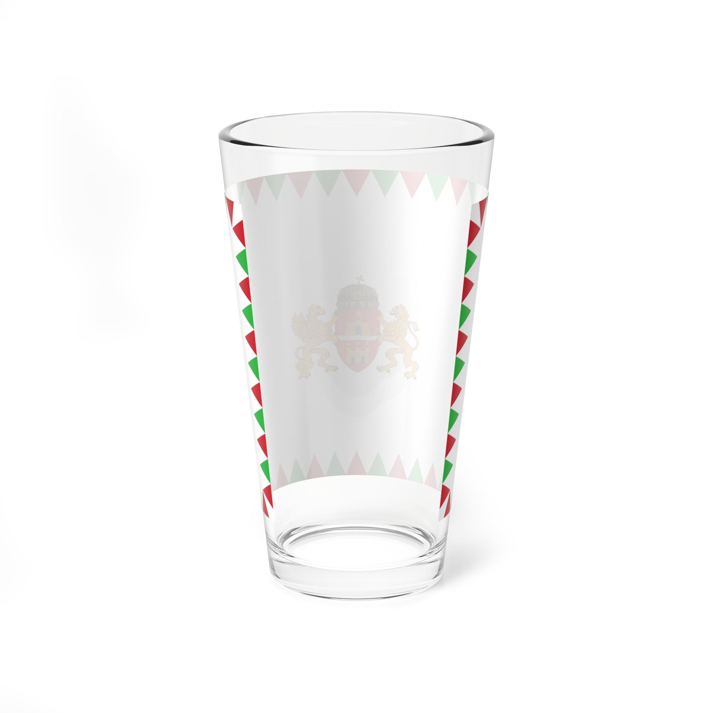 Proposed flag of Budapest 2011 (Hungary) Pint Glass 16oz