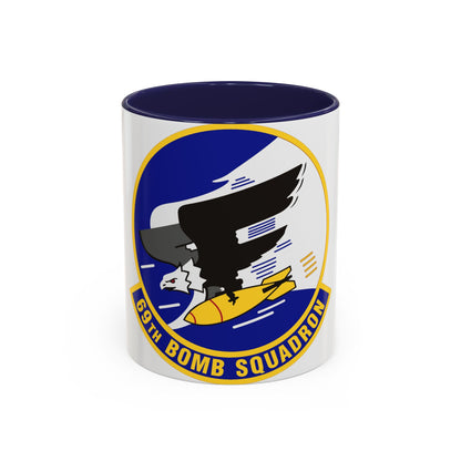 69th Bomb Squadron (U.S. Air Force) Accent Coffee Mug