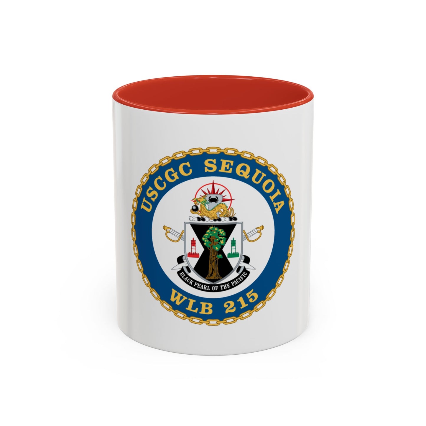 USCGC Sequoia WLB 215 (U.S. Coast Guard) Accent Coffee Mug