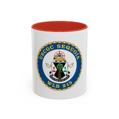 USCGC Sequoia WLB 215 (U.S. Coast Guard) Accent Coffee Mug
