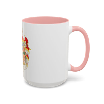 Coat of arms of Joachim, Prince of Denmark - Accent Coffee Mug