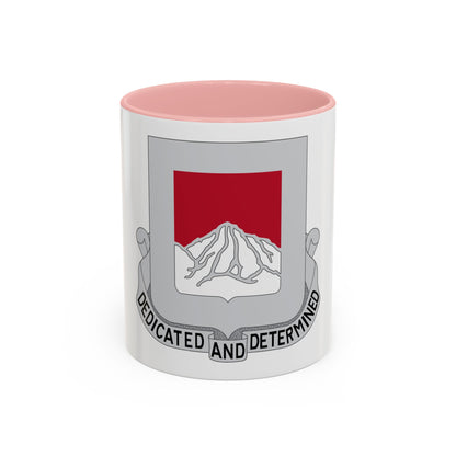 237 Engineer Battalion (U.S. Army) Accent Coffee Mug
