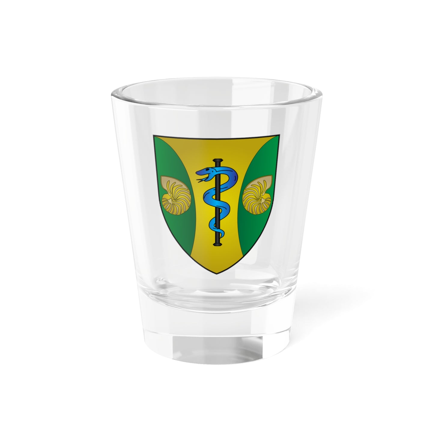 Green-Templeton College Oxford Coat Of Arms (England) (Coat of Arms) Shot Glass 1.5oz