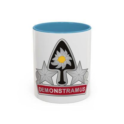 31st Engineer Battalion 2 (U.S. Army) Accent Coffee Mug